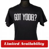 Got Yodel? Black Tees